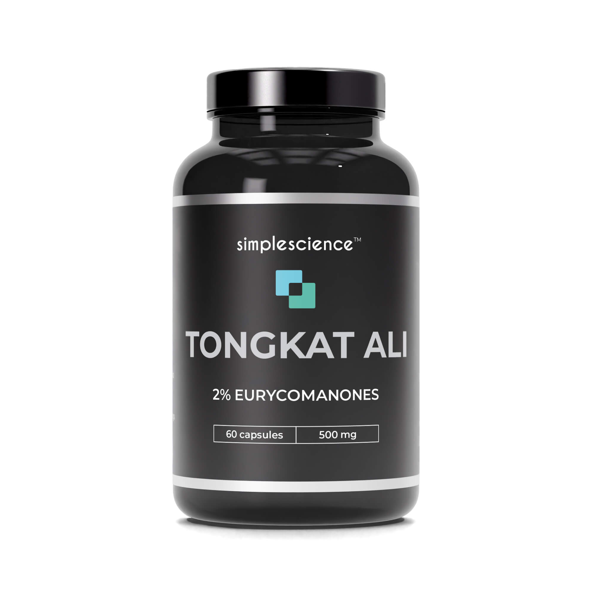 TONGKAT ALI 500MG 60 Servings 2001 Root Extract Lab Tested Simple Science Supplements