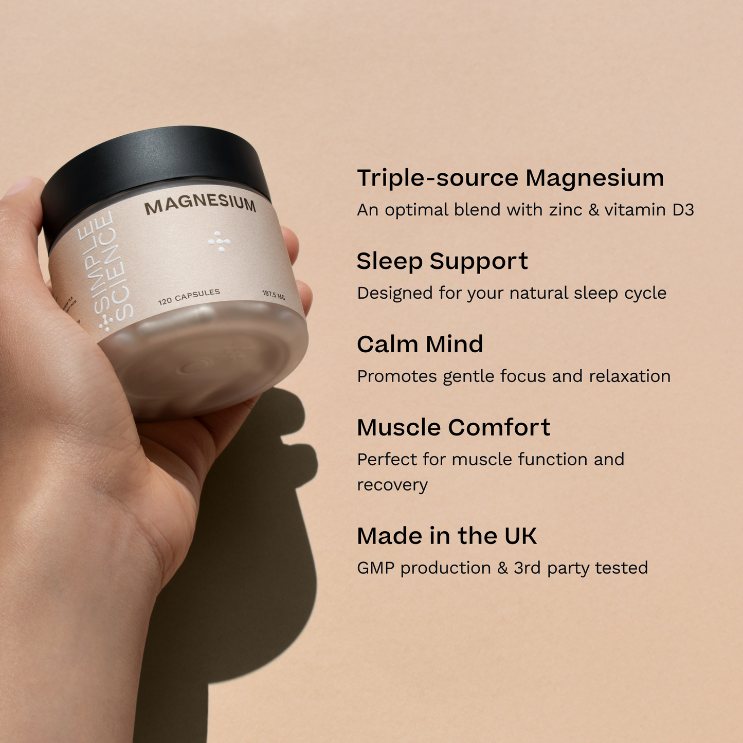 Magnesium Glycinate 3-in-1 Complex