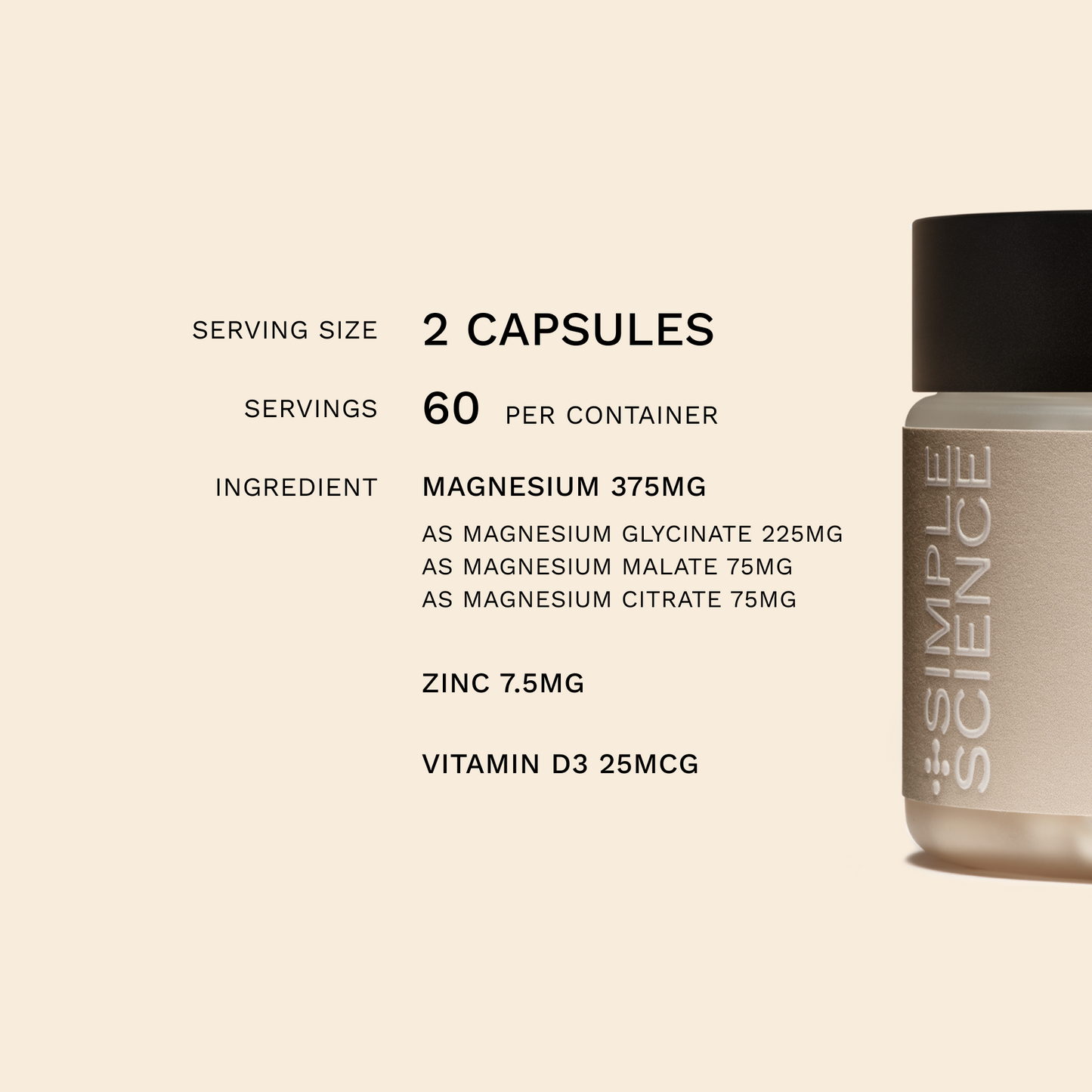 Magnesium Glycinate 3-in-1 Complex