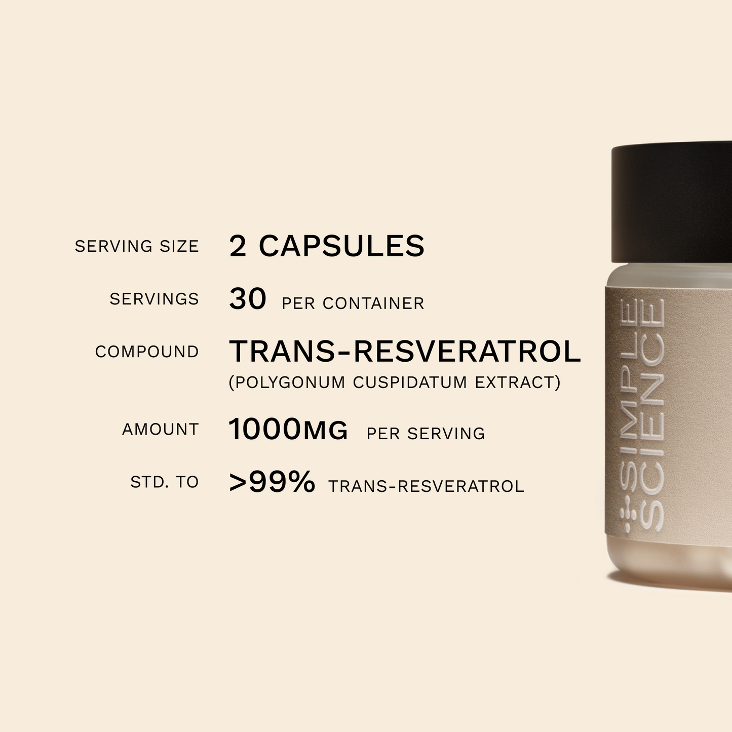 Trans-Resveratrol 99%