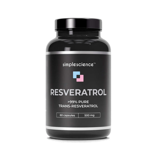 trans resveratrol 1000mg trans-resveratrol pure high strength lab tested 500mg skin health simplescience best supplement